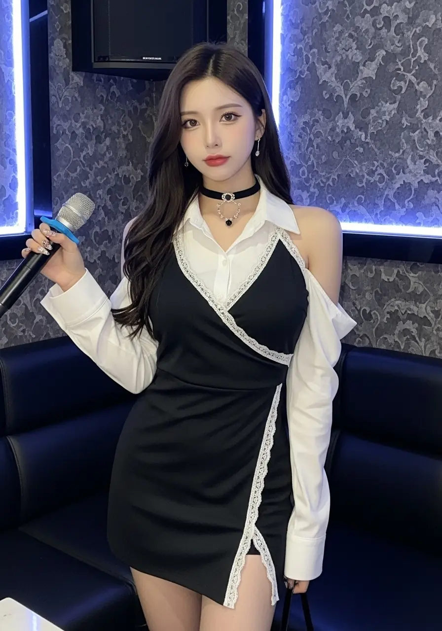 부천 도당동 다국적노래방 모던한 인테리어