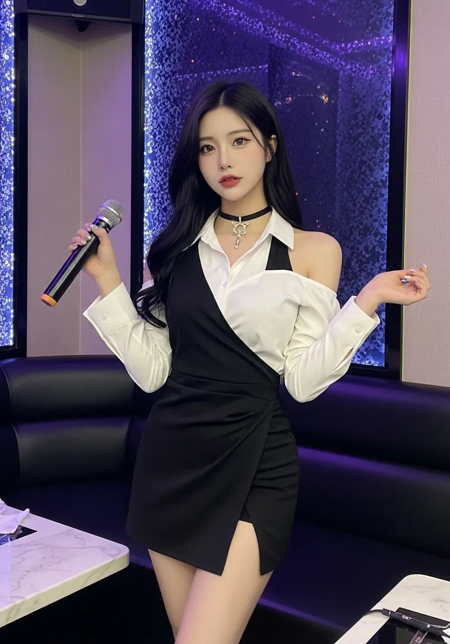 부천 원미동 다국적노래방 편안한 좌석 공간