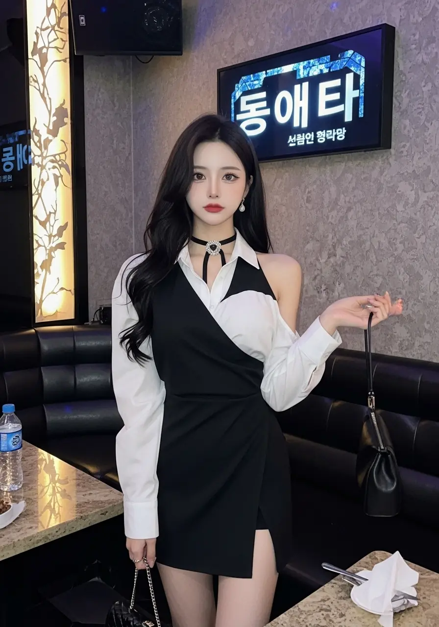 부천 도당동 다국적노래방 전경